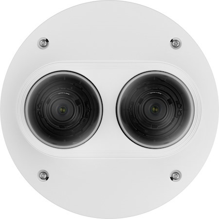 Hanwha Techwin PNM-9000VD 5 Megapixel Network Camera - Color - Dome - White