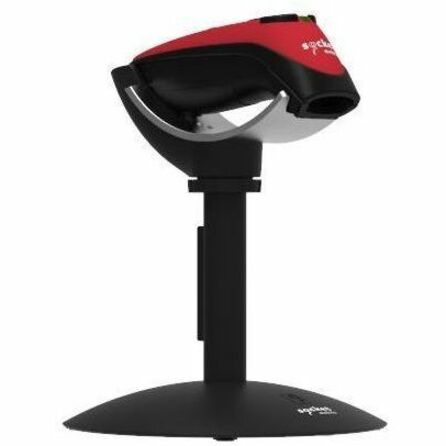 Socket Mobile DuraScan D762 Rugged Warehouse, Logistics, Inventory Hands-free Barcode Scanner - Wireless Connectivity - Red