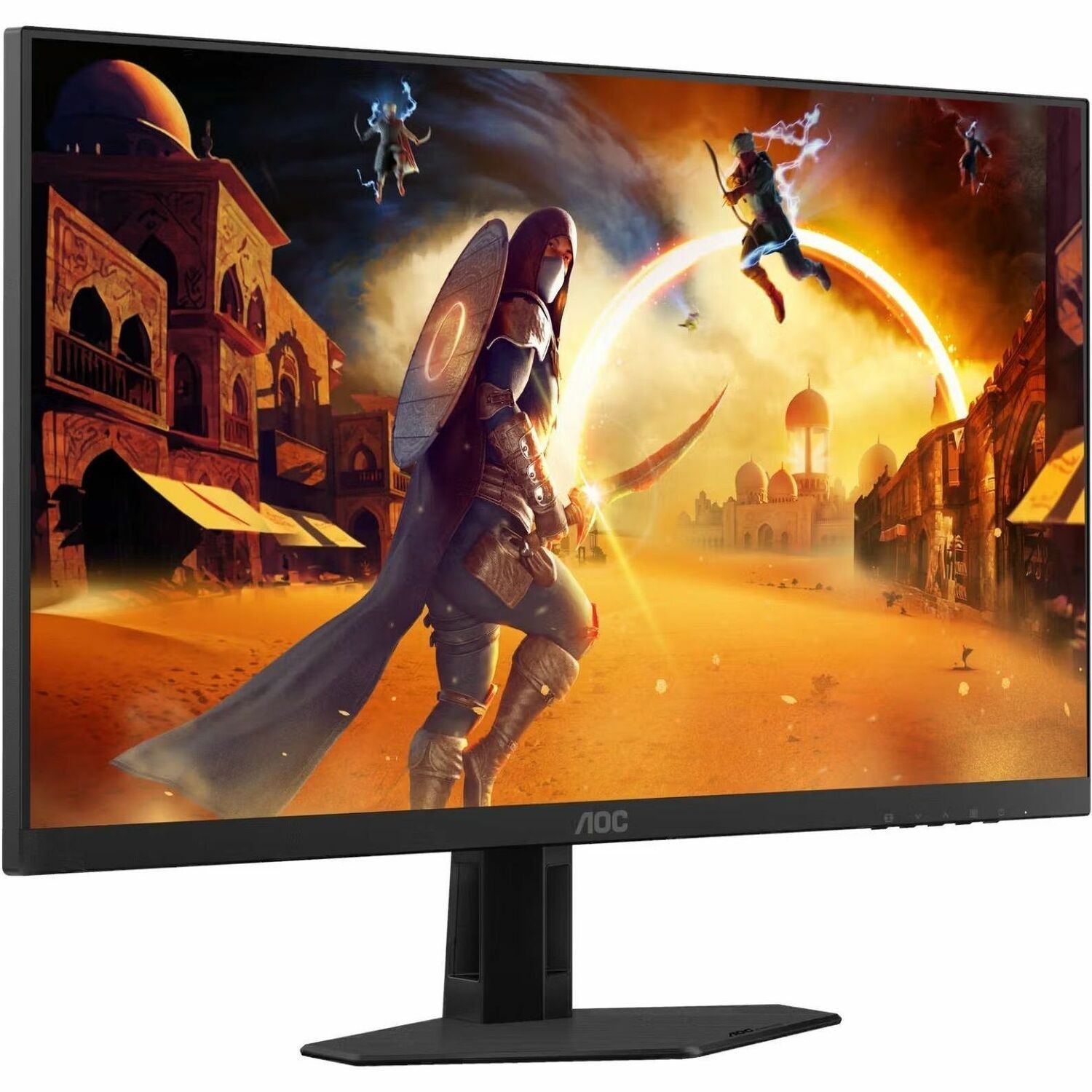 AOC AGON 24G4ZRE 24" Class Full HD Gaming LED Monitor - 16:9 - Black, Red