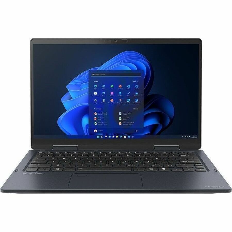 Dynabook Portege X30W-M 13.3" Touchscreen Convertible 2 in 1 Notebook - Full HD - Intel Core Ultra 7 155U - 32 GB - 1 TB SSD - English Keyboard - Mystic Blue Metallic