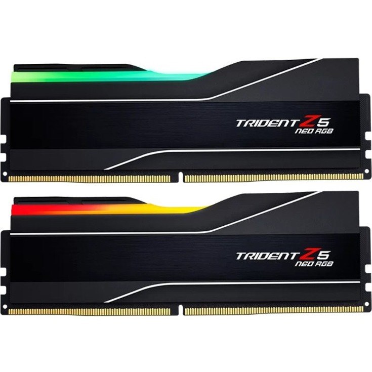 G.SKILL Trident Z5 Neo RGB RAM Module for Motherboard, Desktop PC - 32 GB (2 x 16GB) - DDR5-5600/PC5-44800 DDR5 SDRAM - 5600 MHz - CL28 - 1.35 V