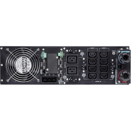 Eaton 9PX 5500VA 4900W 120V/208V Online Double-Conversion UPS - L14-30P, 6x 5-20R, 1 L6-30R, 1 L14-30R, Hardwired Outlets, Cybersecure Network Card, Extended Run, 4U