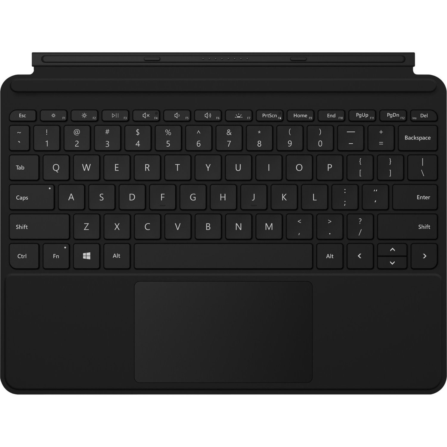 Microsoft Type Cover Keyboard/Cover Case Microsoft Surface Go 2 and 3, Surface Go Tablet - Black