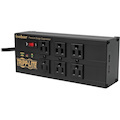 Eaton Tripp Lite Series Isobar 6-Outlet Surge Protector, 10 ft. (3.05 m) Cord, Right-Angle Plug, 3840 Joules, 2 USB Ports, Metal Housing