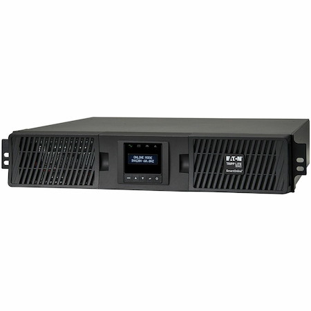 Eaton Tripp Lite Series SmartOnline 2000VA 1800W 120V Double-Conversion Sine Wave UPS - 7 Outlets, Extended Run, Network Card Option, LCD, USB, DB9, 2U Rack/Tower, TAA