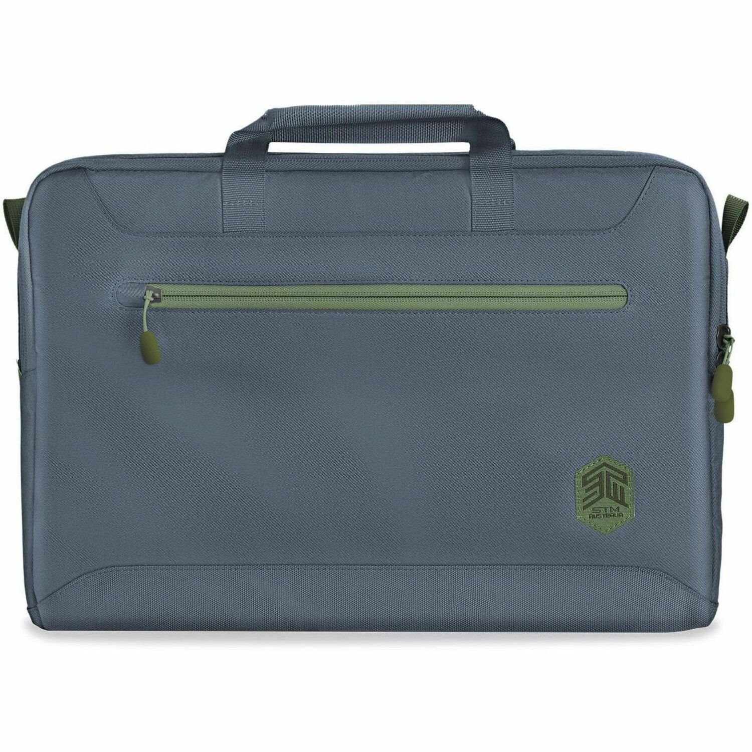 STM Goods Eco Carrying Case (Briefcase) for 38.1 cm (15") to 40.6 cm (16") Notebook - Blue