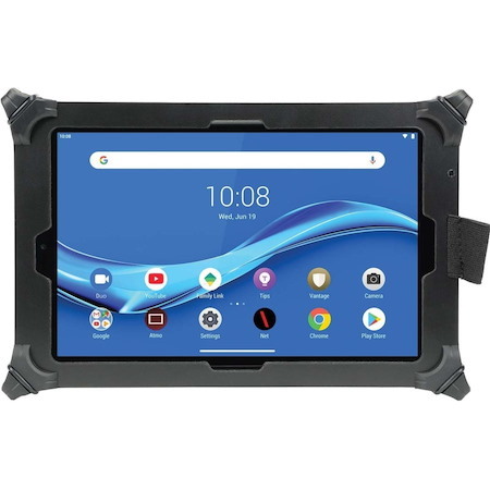 MOBILIS Resist Pack Rugged Carrying Case for 16 cm (6.3") to 26.2 cm (10.3") Lenovo Tab M10 FHD Plus (2nd Gen), Tab K10 Tablet - Black