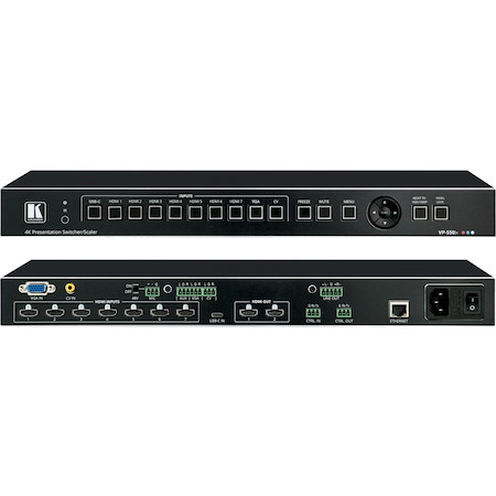 Kramer VP-550X 10-Input 4K HDR HDMI Presentation Switcher/Scaler
