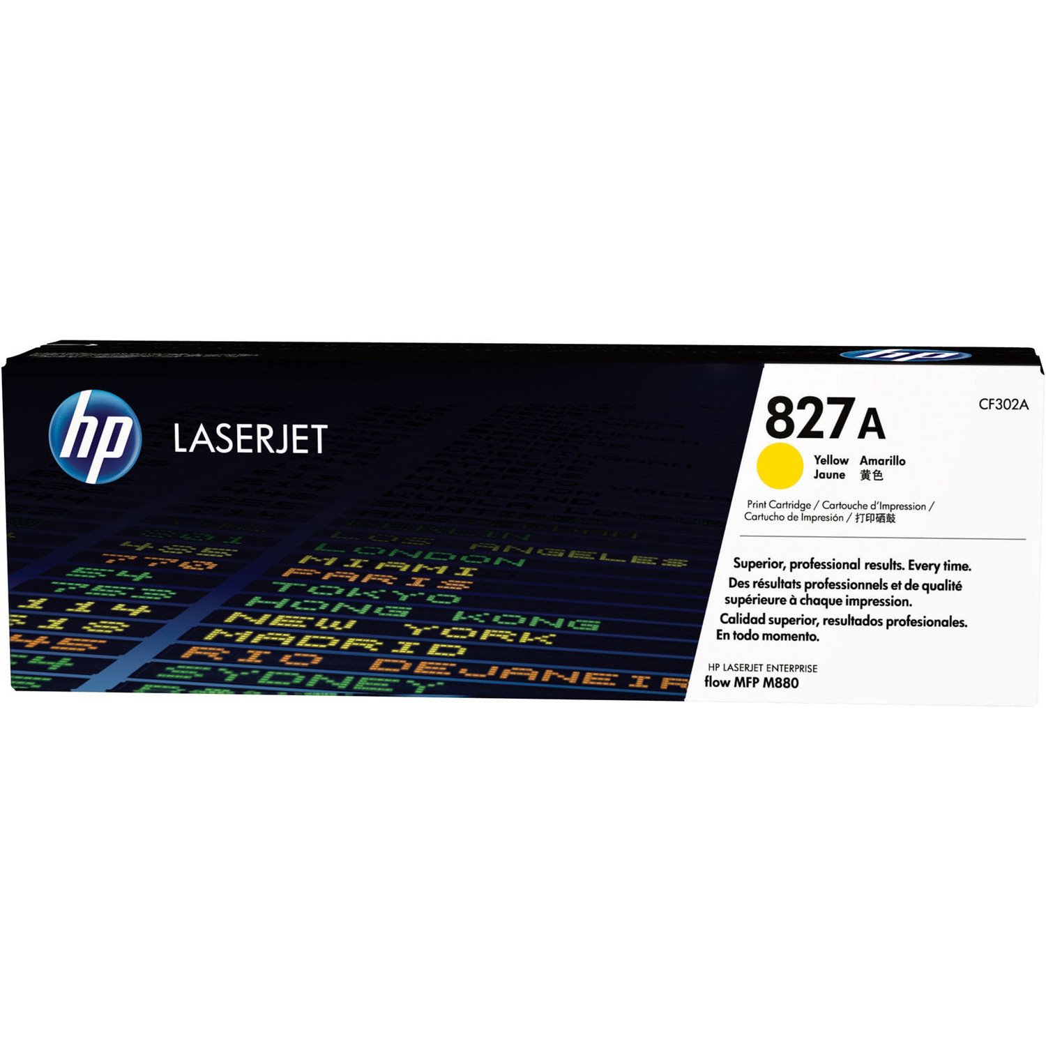 HP 827A Original Laser Toner Cartridge - Yellow - 1 Pack