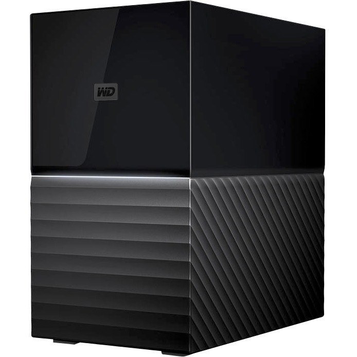 WD My Book Duo WDBFBE0200JBK-AESN 2 x Total Bays DAS Storage System - 20 TB HDD Desktop