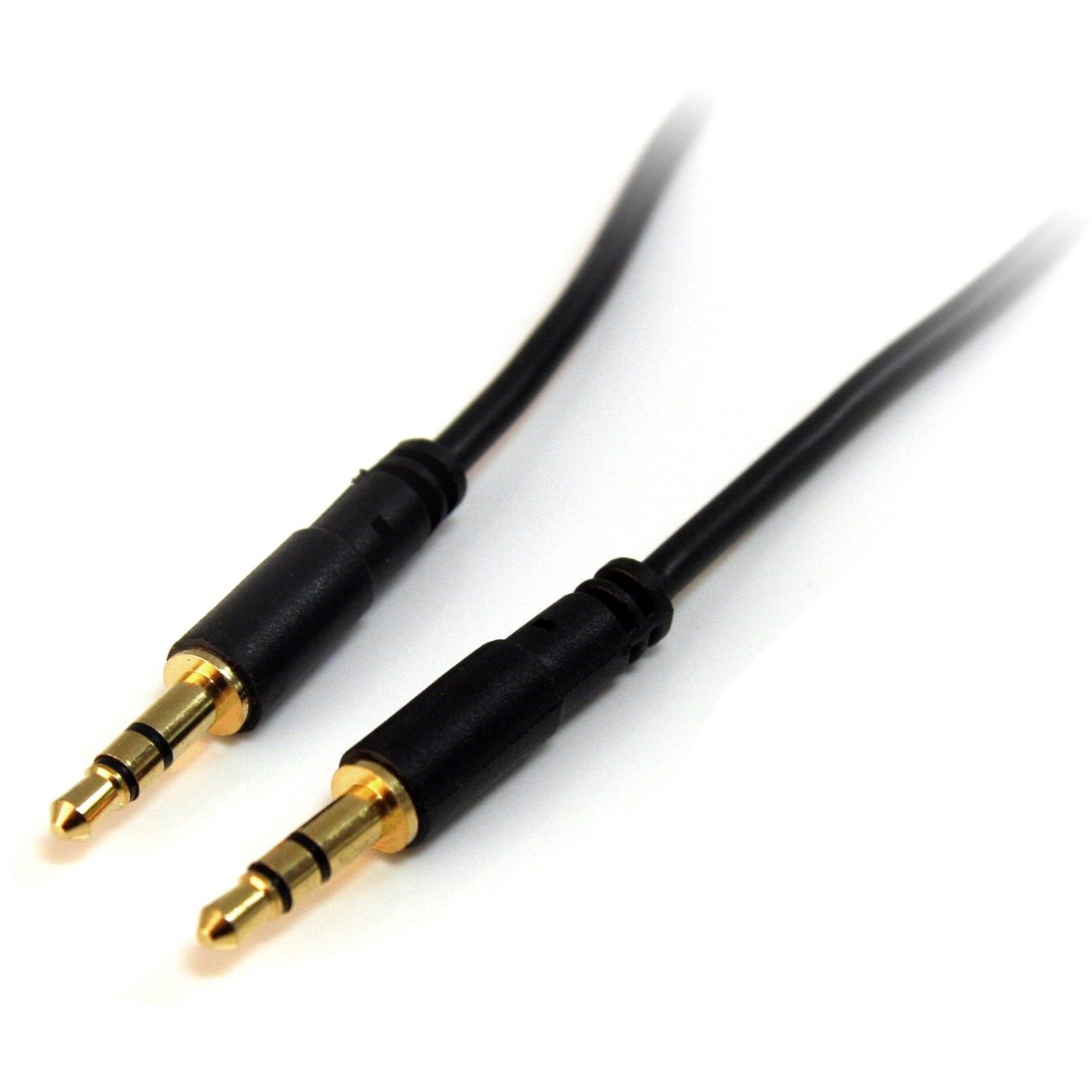 StarTech.com 3 ft Slim 3.5mm Stereo Audio Cable - M/M