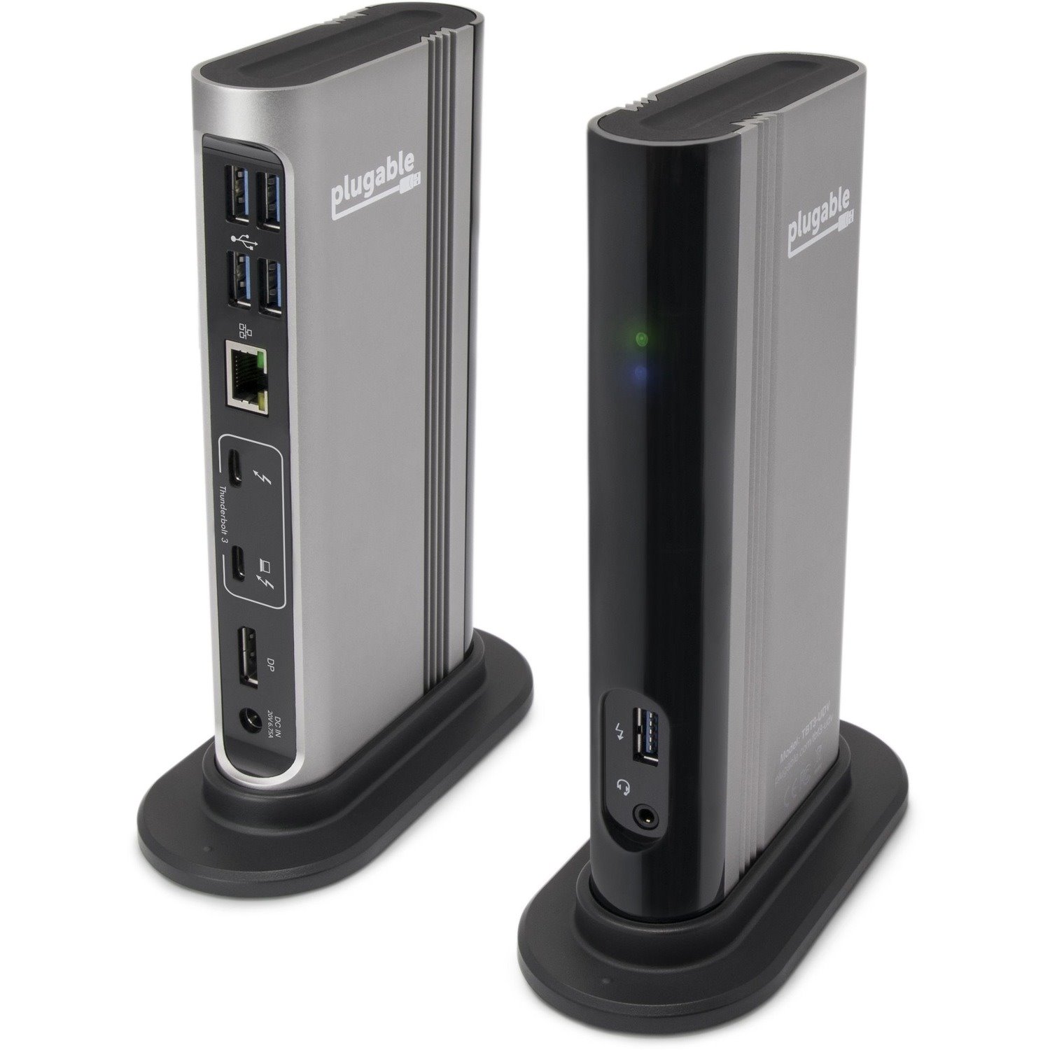 Plugable Thunderbolt 3 Dock Compatible with MacBook and Windows Laptops with Thunderbolt 3.