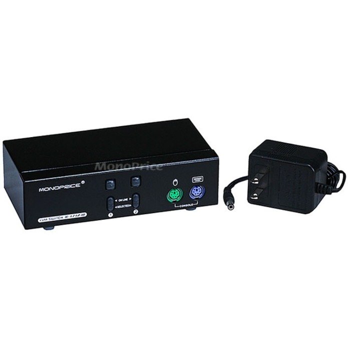 Monoprice 2-Port DVI KVM Switch - Retail