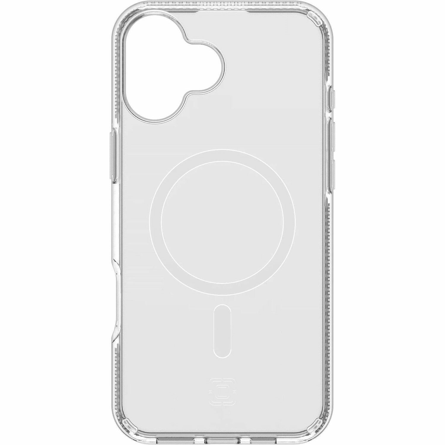 Incipio Duo Case for Apple iPhone 16 Plus Smartphone - Soft-touch Texture - Clear