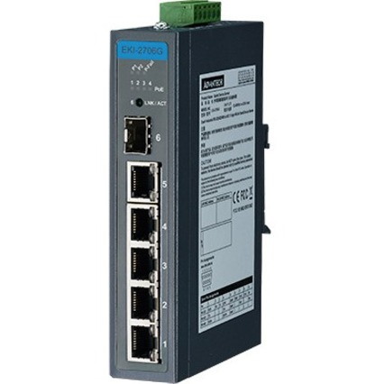 Advantech EKI-2706G-1GFPI Ethernet Switch