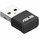 Asus USB-AX57 Nano IEEE 802.11 a/b/g/n/ac/ax Dual Band Wi-Fi Adapter for Desktop Computer, Notebook