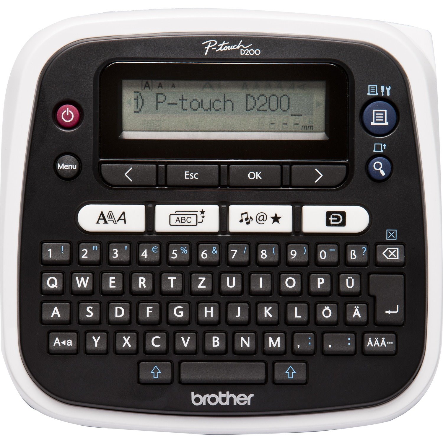 Brother P-touch PT-D200BW Electronic Label Maker