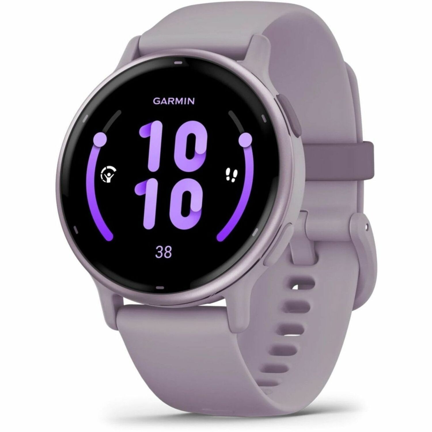 Garmin v&iacute;voactive 5 Smart Watch - Orchid Case Color - Orchid Band Color - Aluminium, Anodized Aluminium Case Material - Silicone Band Material - Wireless LAN