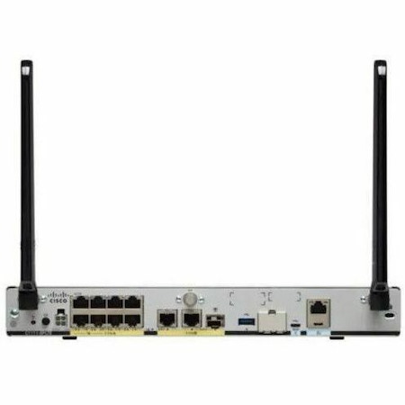 Cisco C1111-8PWB Wi-Fi 5 IEEE 802.11ac Ethernet Wireless Router - Refurbished