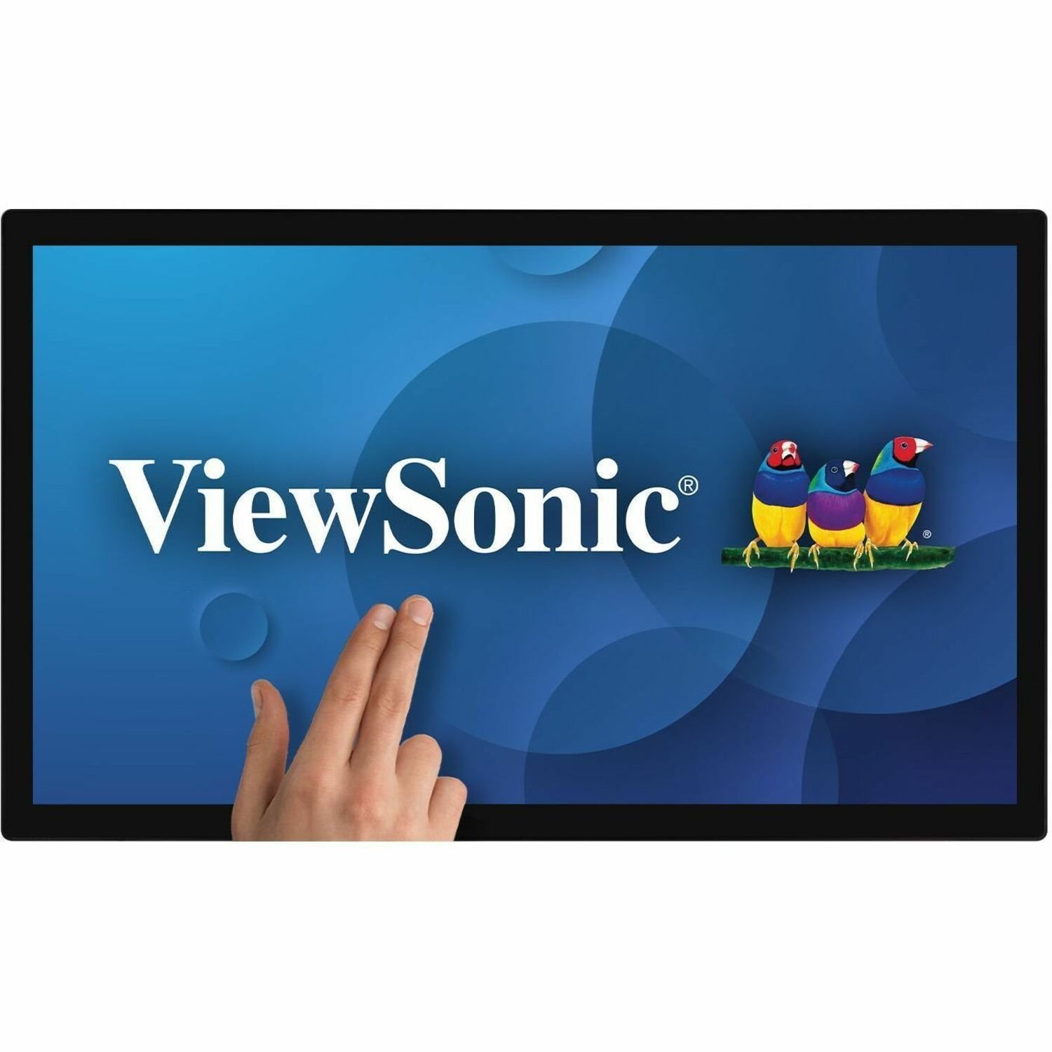 ViewSonic TD3207 - 1080p Touch Screen Monitor with 24/7 Operation, HDMI, DisplayPort, RS232 - 450 cd/m&#178; - 32"