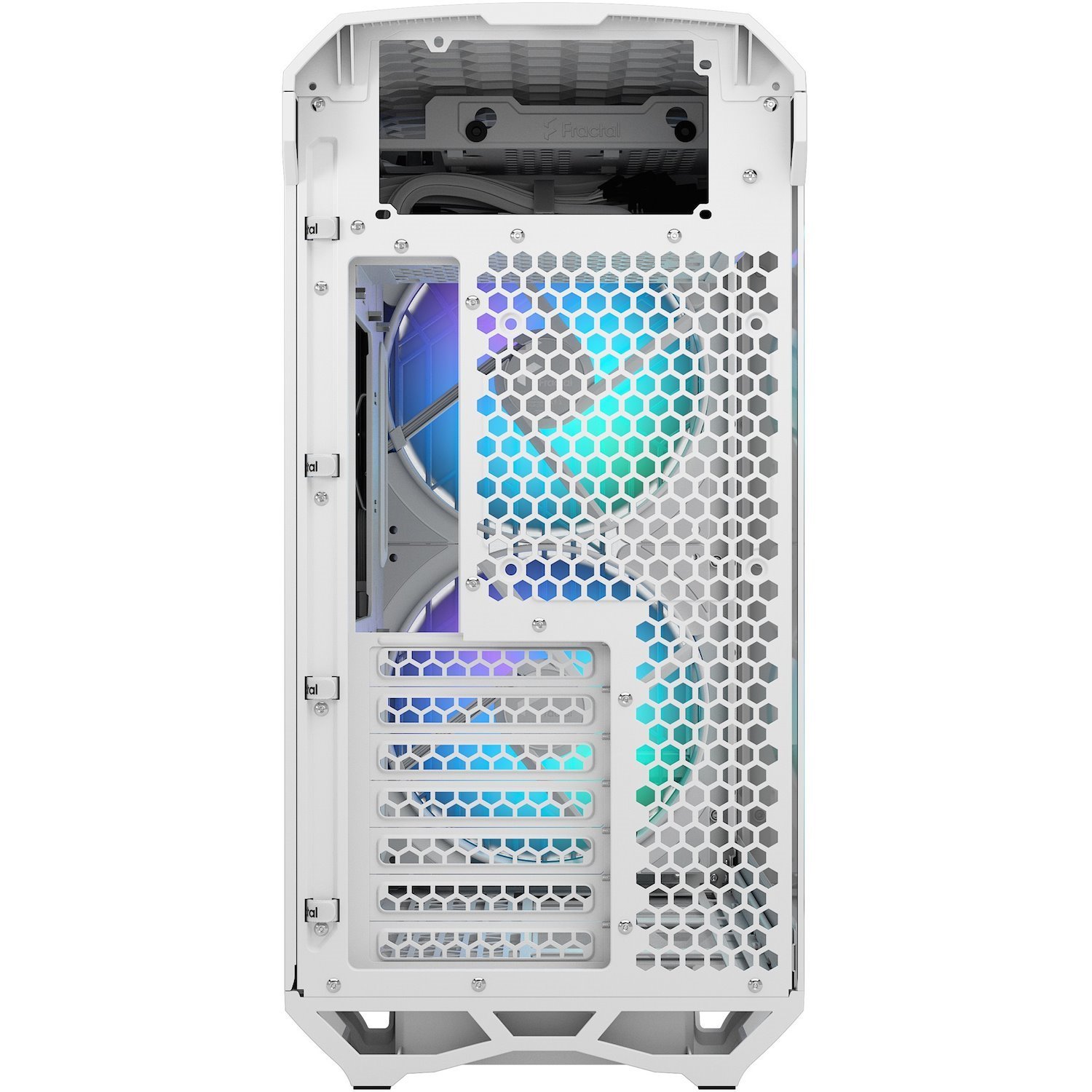 Fractal Design Torrent Compact Computer Case - ATX Motherboard Supported - Mid-tower - Steel, Tempered Glass - White, Clear, Tinted