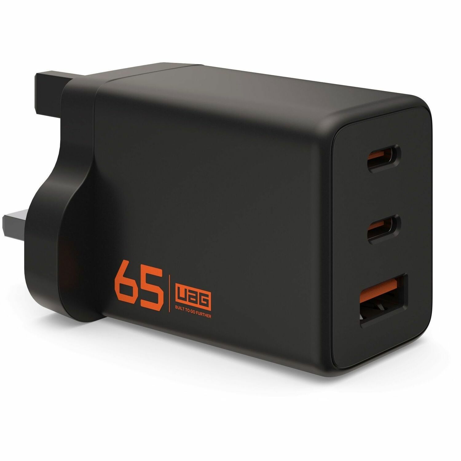 UAG SRGE (UK) 65W 3 Port Wall Charger - Black