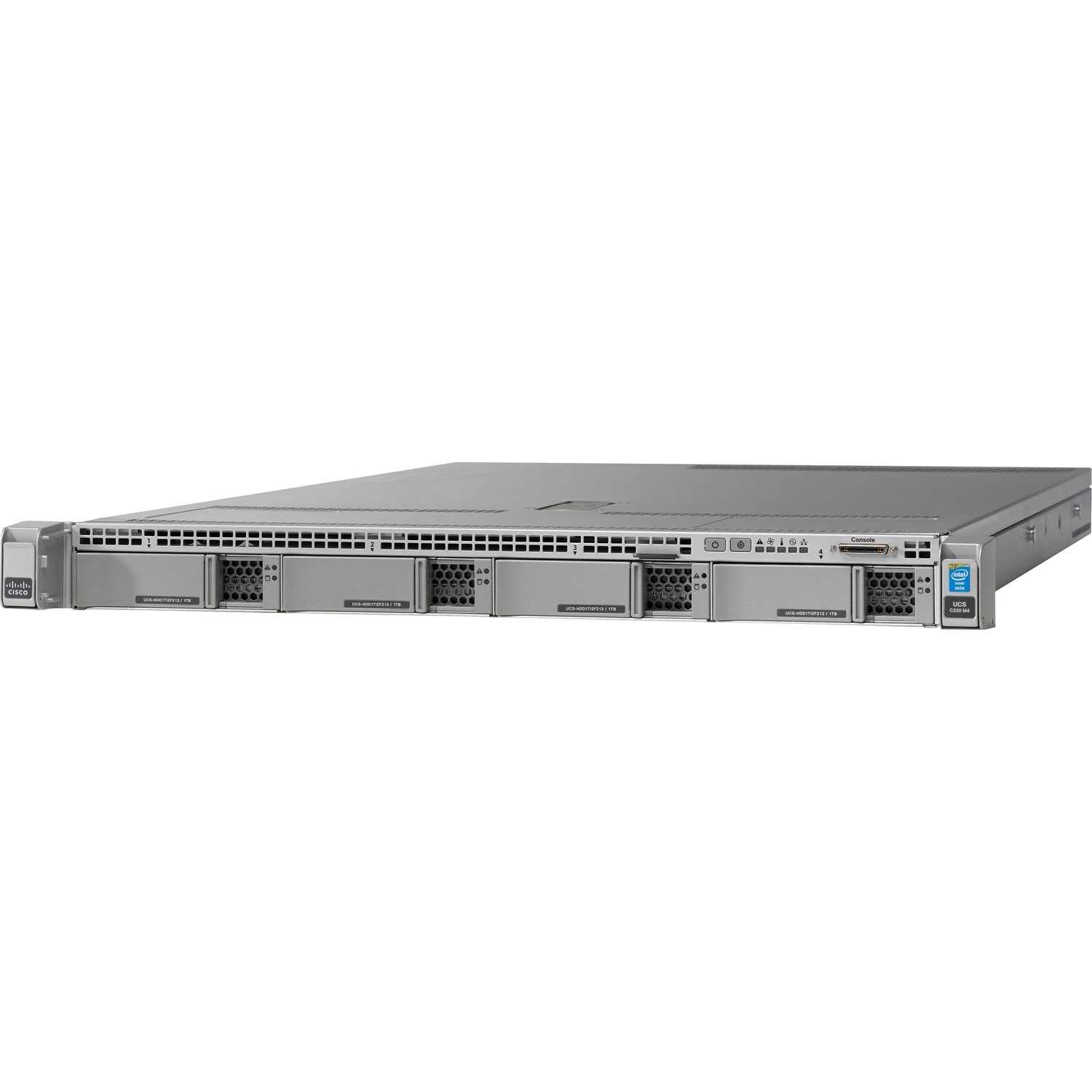 Cisco C220 M4 1U Rack Server - 2 x Intel Xeon E5-2609 v3 1.90 GHz - 64 GB RAM - Serial ATA/600 Controller