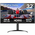 LG UltraFine 32UR550K-B 32" Class 4K UHD LCD Monitor - 16:9