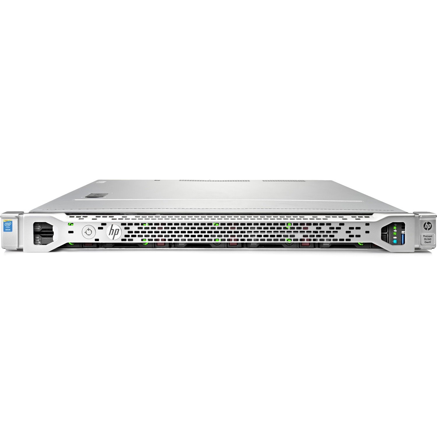 HPE ProLiant DL160 G9 1U Rack Server - 1 Xeon E5-2620 v4 2.10 GHz - 16 GB RAM - Serial ATA, 12Gb/s SAS Controller
