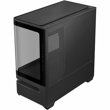 Asus ASUS Prime AP202 ARGB Computer Case - Micro ATX, Mini ITX Motherboard Supported - Tempered Glass - Black