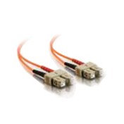 C2G Low-Smoke Zero-Halogen - Patch Cable - SC Multi-Mode (M) To SC Multi-Mode (M) - 2 M - 2 M - Fibre Optic - 50 / 125 Micron - Orange