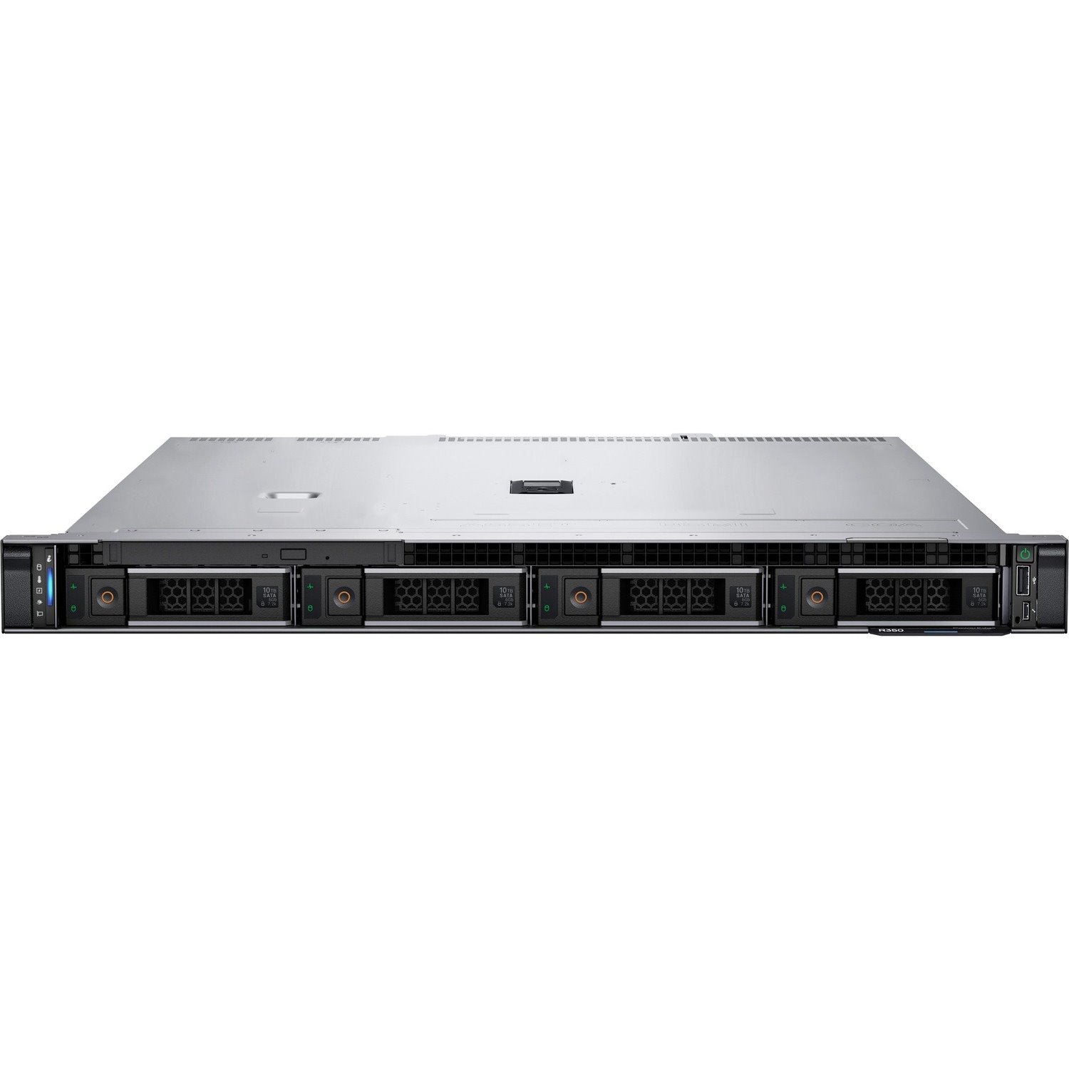 Dell EMC PowerEdge R350 1U Rack-mountable Server - 1 Xeon E-2314 2.80 GHz - 16 GB RAM - 1.20 TB HDD - (1 x 1.2TB) HDD Configuration - 12Gb/s SAS, Serial ATA Controller