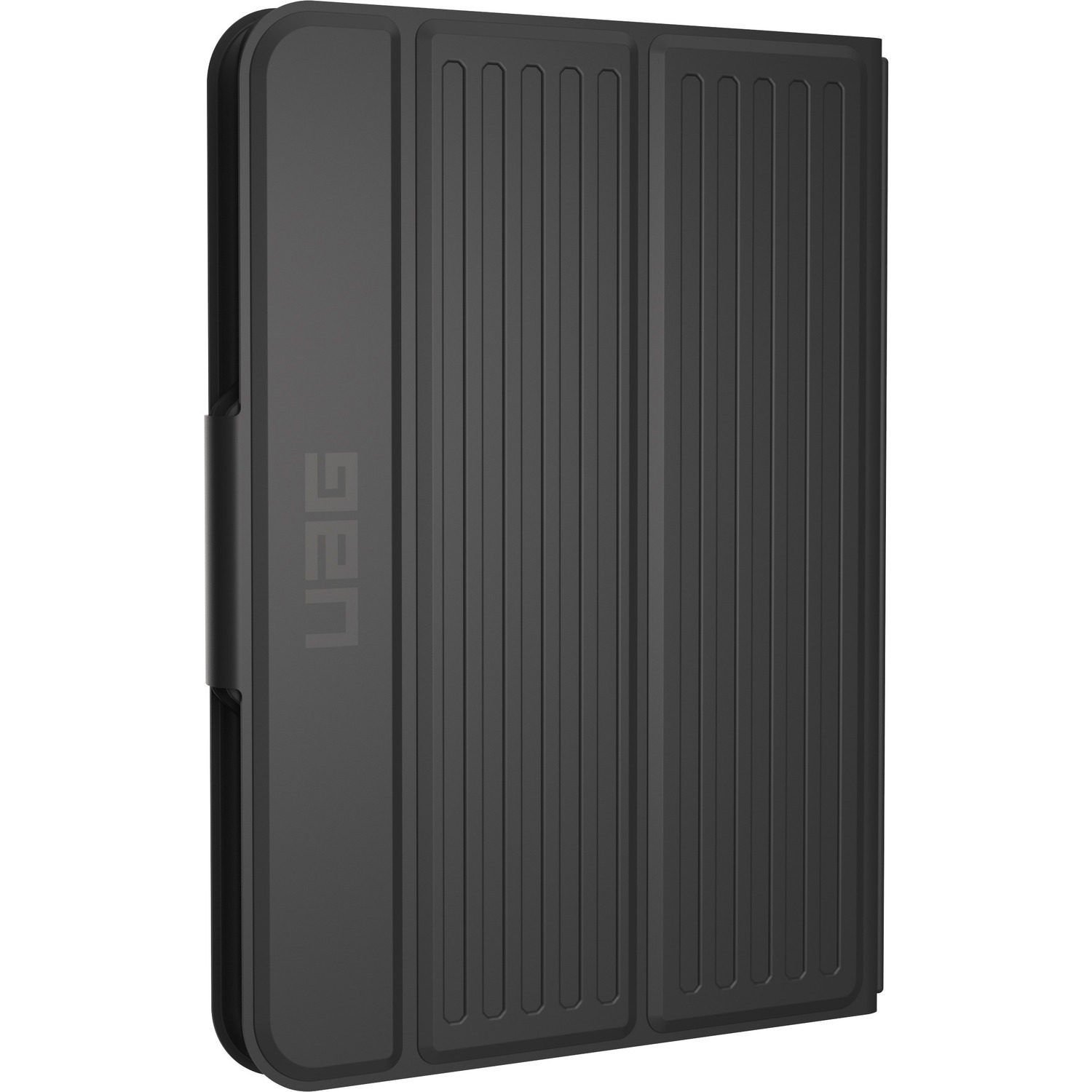Urban Armor Gear Rugged Keyboard/Cover Case (Folio) for 10.2" Apple iPad (8th Generation), iPad (9th Generation) Tablet - Ash, Black