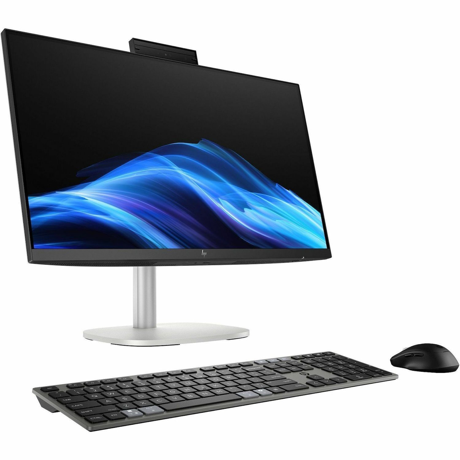 HP EliteStudio 8 AiO G1i Desktop AI Computer - Intel Core Ultra 5 235 - vPro Technology - 16 GB - 512 GB SSD - 23.8" Full HD Touchscreen - Desktop - Pike Silver