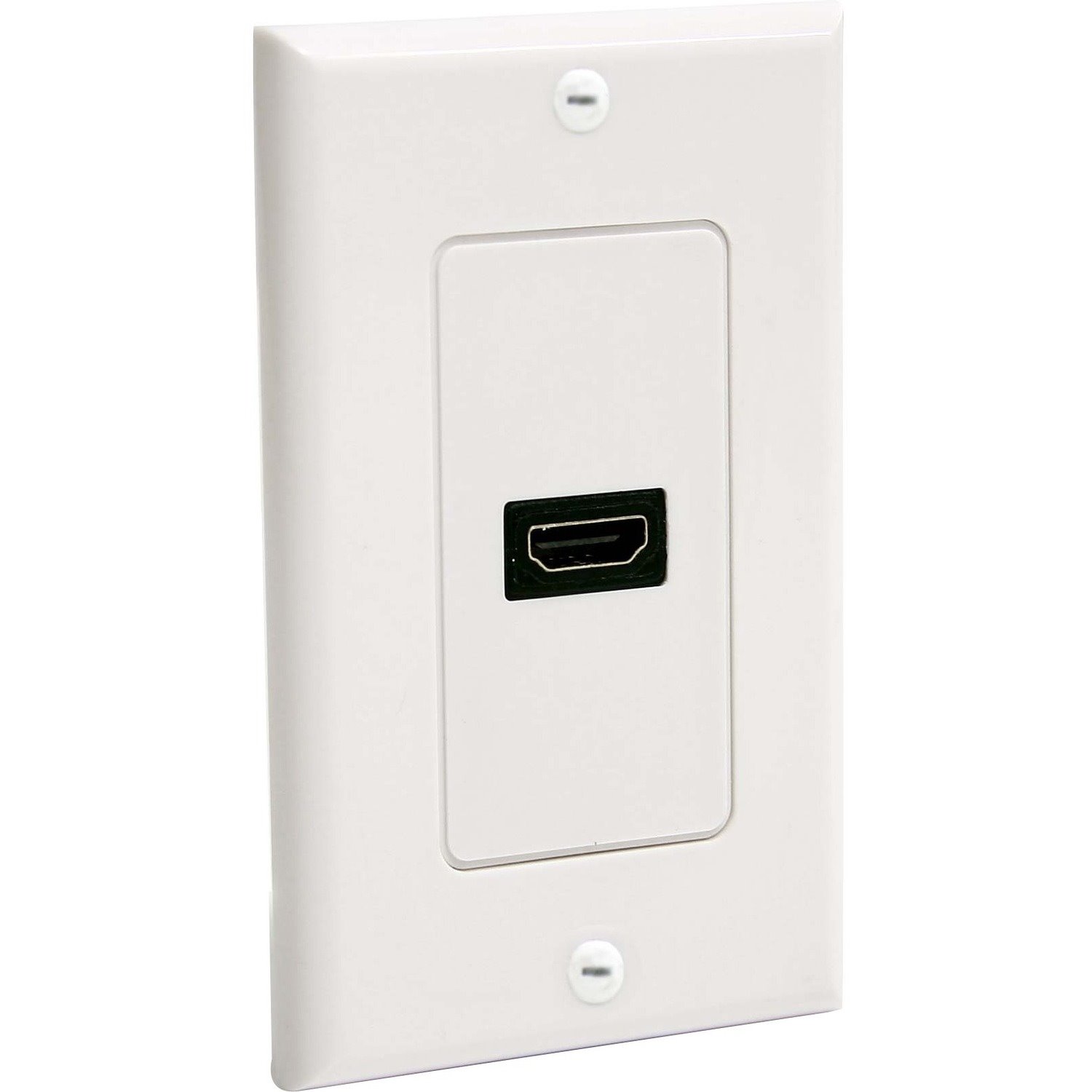 StarTech.com Single Outlet Female HDMIÂ&reg; Wall Plate White