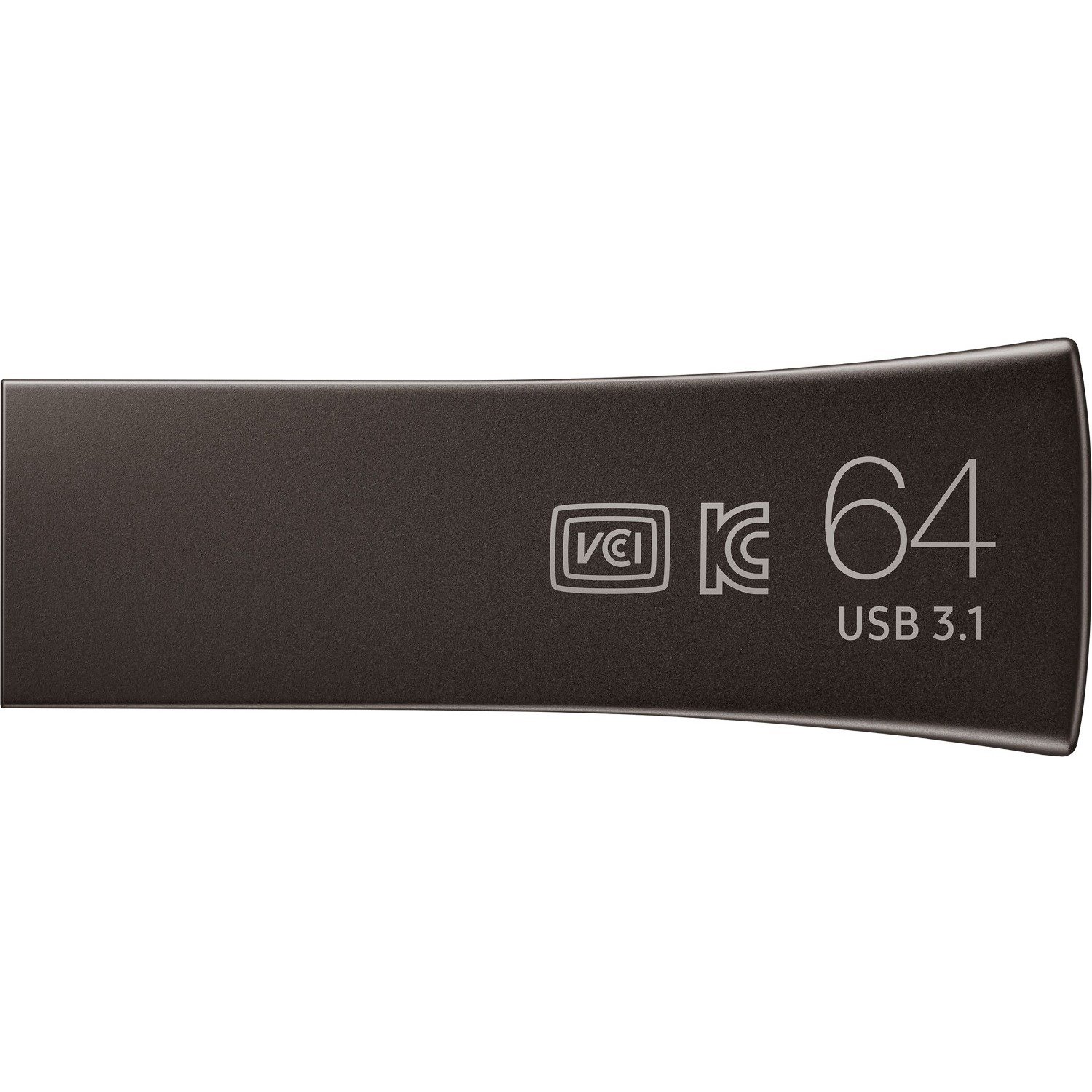 Samsung BAR Plus 64 GB USB 3.1 Type A Flash Drive - Titanium Grey