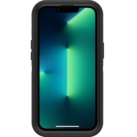 OtterBox Defender Series Pro Rugged Carrying Case (Holster) Apple iPhone 13 Pro Smartphone - Black