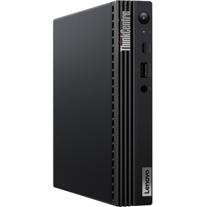Lenovo ThinkCentre M75q Gen 2 11JJ007TUS Desktop Computer - AMD Ryzen 5 PRO 4650GE - 8 GB - 256 GB PCI Express SSD - Tiny - Raven Black