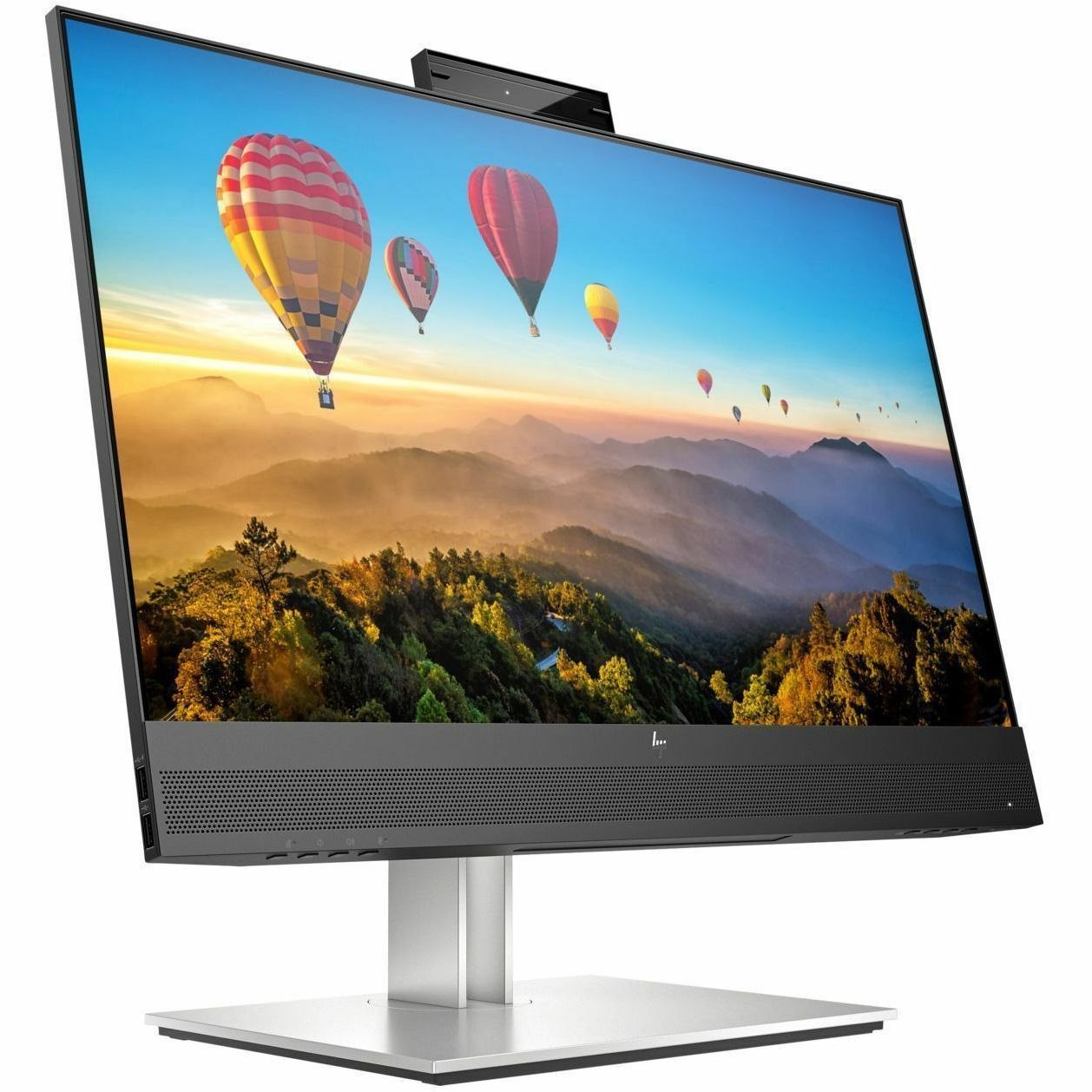 HP E24M G4 24" Class Webcam Full HD LED Monitor - 16:9 - Black