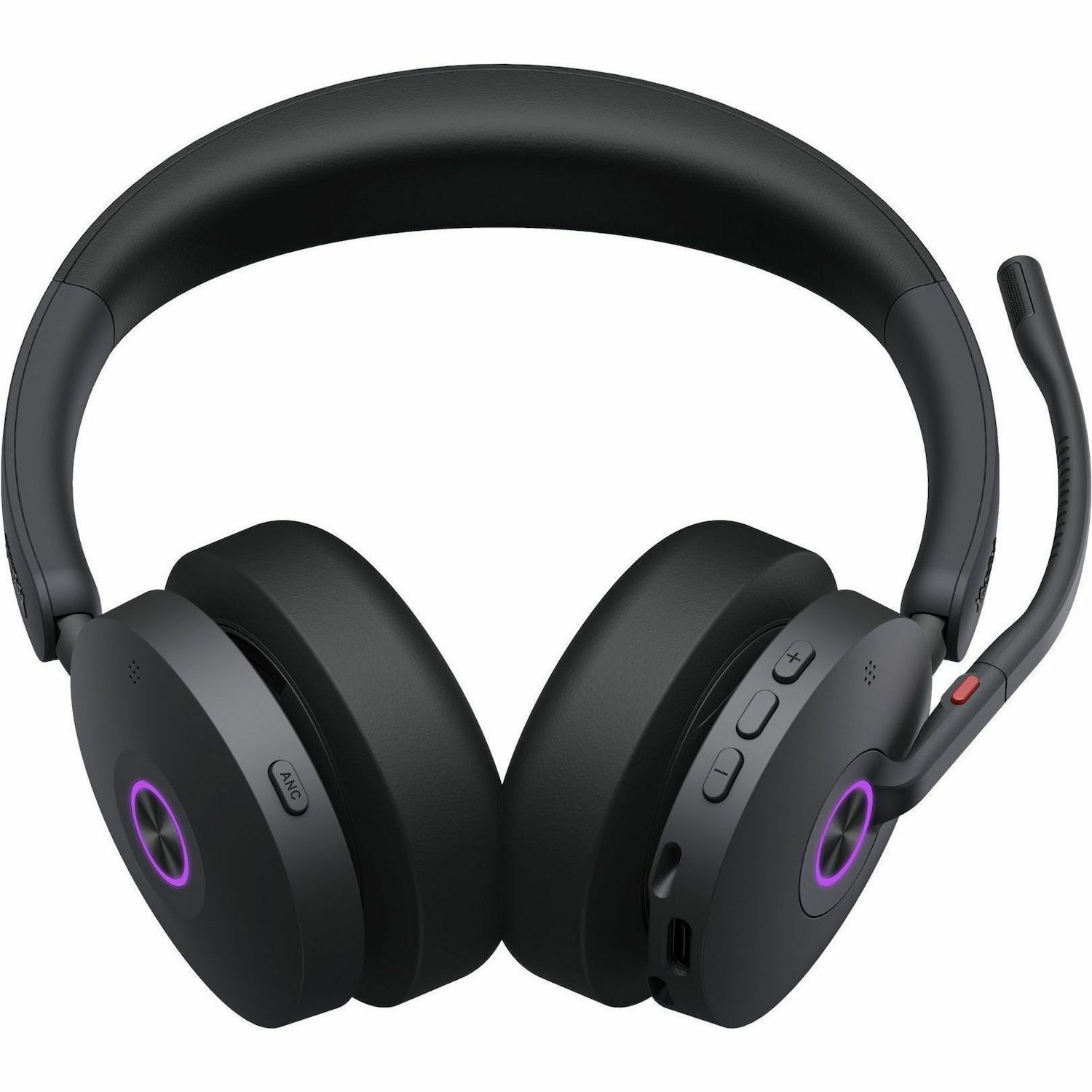 Yealink WH68 Wireless Behind-the-head Stereo Headset - Black