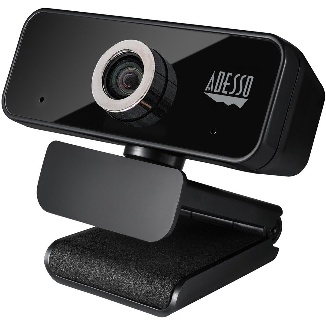 Adesso CyberTrack 6S Webcam - 8 Megapixel - 30 fps - USB 2.0 - TAA Compliant