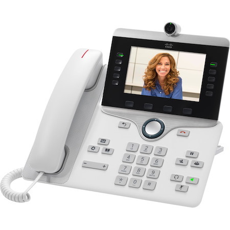 Cisco 8865 IP Phone - Refurbished - Corded/Cordless - Corded/Cordless - Wi-Fi, Bluetooth - Wall Mountable, Desktop