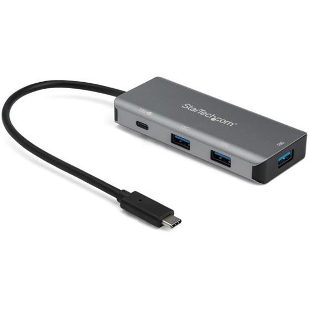 STARTECH.COM 4 PORT USB-C HUB, USB-C(3), USB(1), 100W PD, 2YR