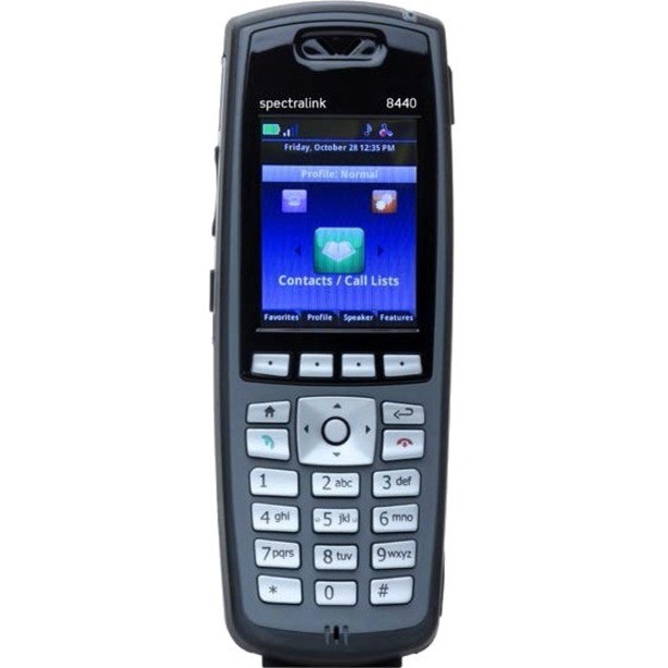 Spectralink 8440 IP Phone - 3 Multiple Conferencing - Black