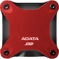 Adata SD600Q 480 GB Portable Solid State Drive - External - Red