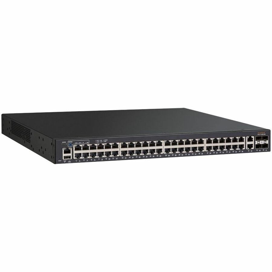 RUCKUS ICX 7150 Z ICX7150-48ZP 48 Ports Manageable Ethernet Switch - Gigabit Ethernet, 2.5 Gigabit Ethernet, 10 Gigabit Ethernet - 10/100/1000Base-T, 2.5GBase-T, 10GBase-X - Black