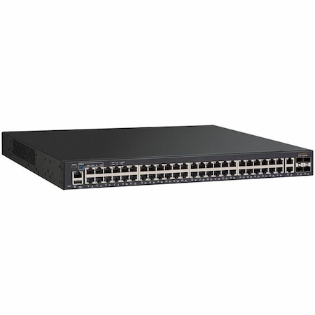RUCKUS ICX 7150 ICX7150-48P 48 Ports Manageable Ethernet Switch - Gigabit Ethernet, 10 Gigabit Ethernet - 10/100/1000Base-T, 1000Base-X, 10GBase-X - Black