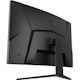 MSI Optix G32CQ4 E2 32" Class WQHD Curved Screen Gaming LCD Monitor - 16:9 - Black