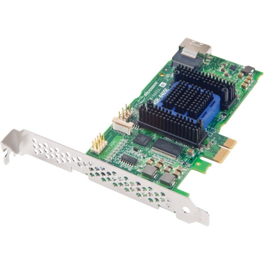 Microchip Adaptec SAS-controller - 6Gb/s SAS - PCI Express 2.0 x8 - Plug-in kaart
