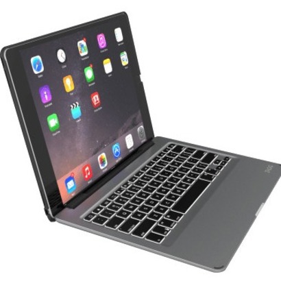 ZAGG Slim Book Keyboard/Cover Case (Folio) for 24.6 cm (9.7") Apple iPad Pro Tablet - Black